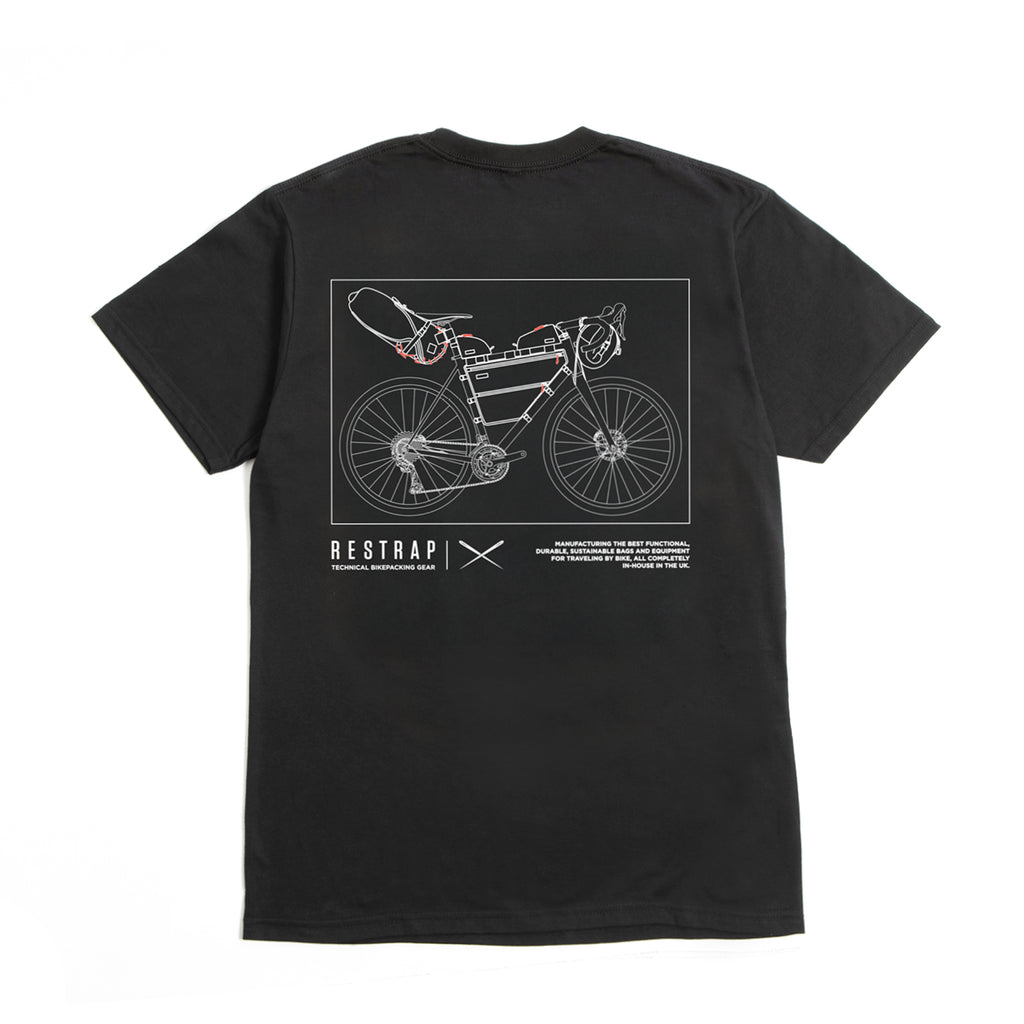 Restrap Bikepacking T-Shirt Large Black