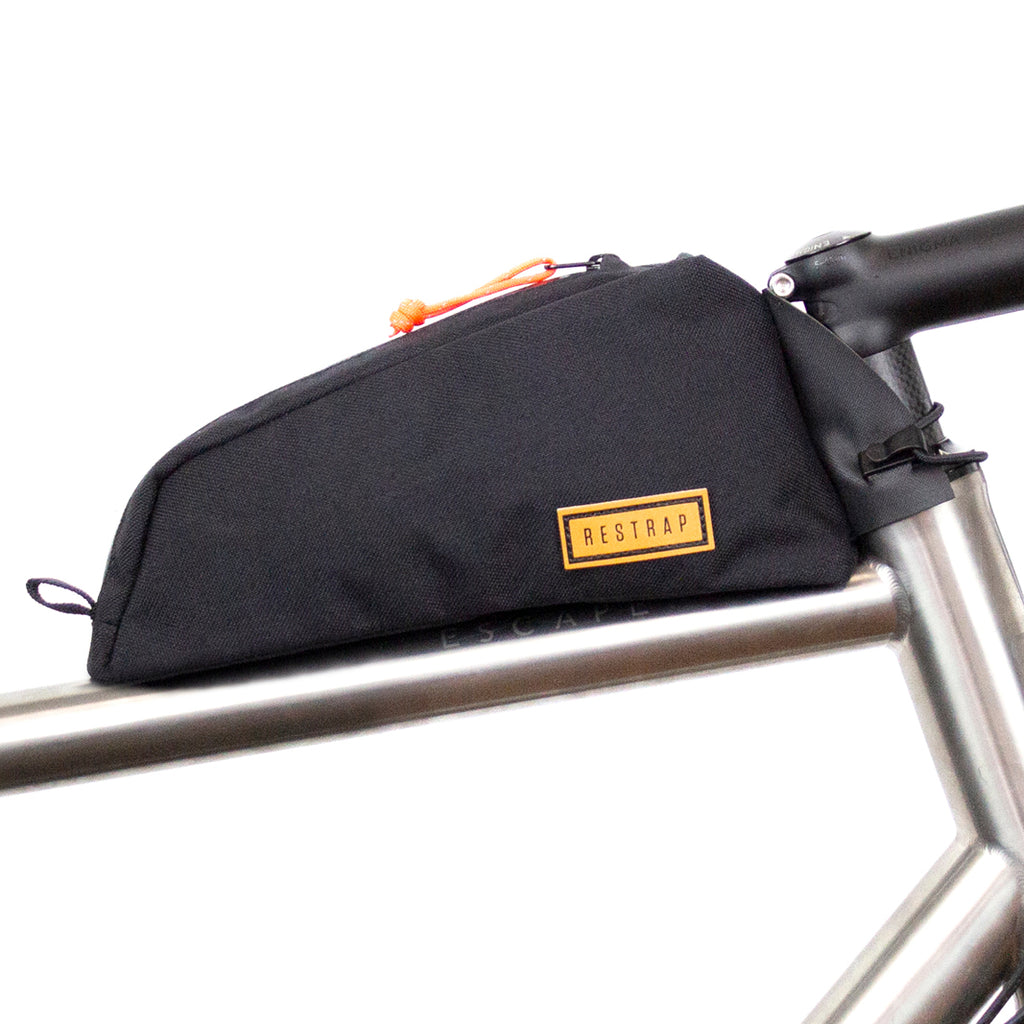 gravel bike top tube bag bolt-on Bolt-on Top Tube Bag (0.8 Litres) – Restrap US