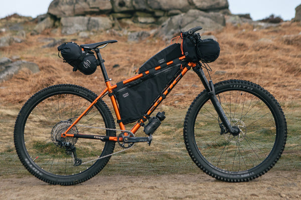 Waterproof lightweight 7Roads Frame bag - custom for each bike